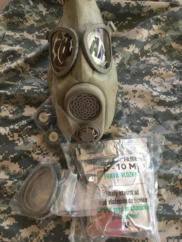 Military Surplus Bear-Trax M10 Gas Mask Dalton GA Bay City MI Trump Weather