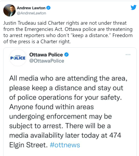 Canada Media Arrest 1