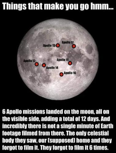 faked moon landings