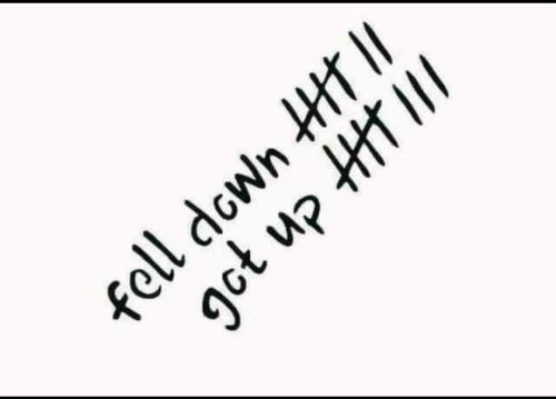 Always get up