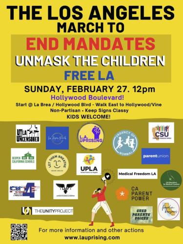 Los Angeles, California - LA Uprising - Jan 27, 2022