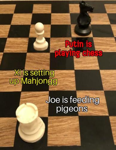 Putting xi joe