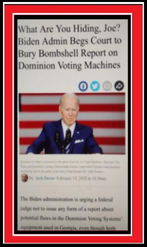 WHAT ARE YOU HIDING JOE