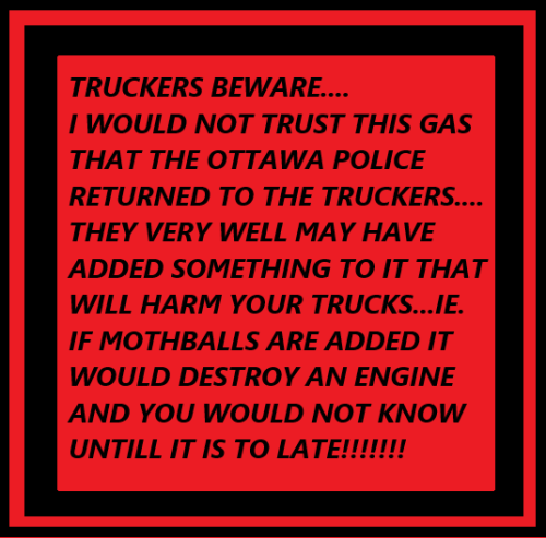 TRUCKERS BEWARE