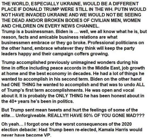 Trump Things Different 1