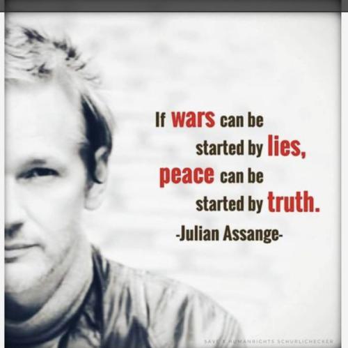 Julian Assange - wars lies, peace truth