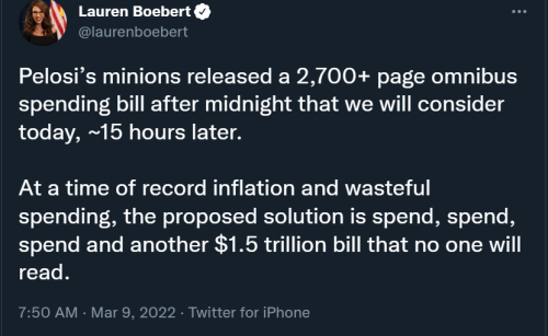 Spending Bill 1