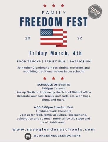 Glendora, California - Mar 4, 2022 - Freedom Fest
