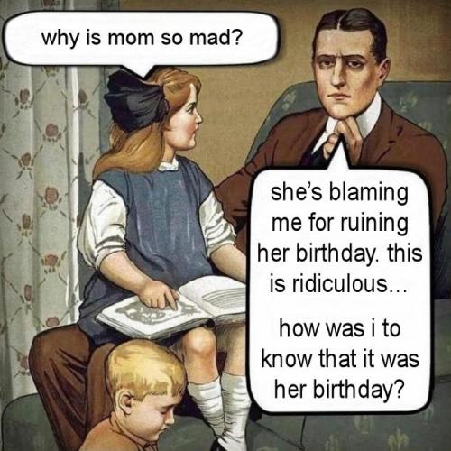 why is mom so mad