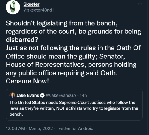 Legislating from Bench 1