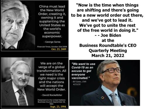 NWO biden gates soros rockerfeller
