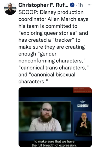 Disney indoctrination of our kids