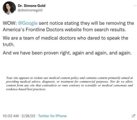 Google Front Line Drs 1