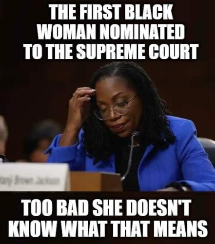 Exactly! She's demonic libturds favorite too