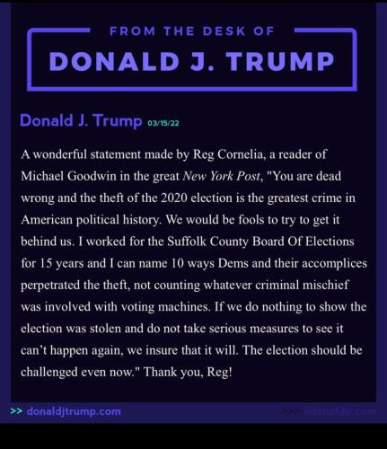 Trump Election Statement 1