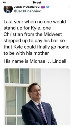 Mike Lindell - hero