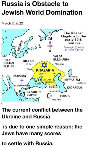 JEWS HAVE A SCORE TO SETTLE WITH RUSSIA