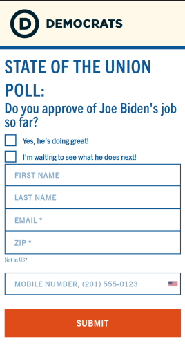 Demoncrat Polls isn't Biden Great!