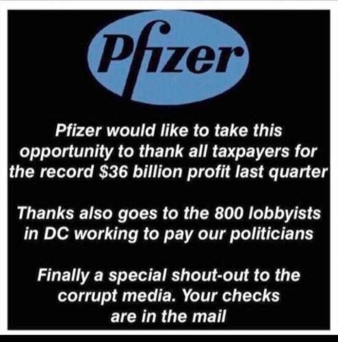 Pfizer Thanks