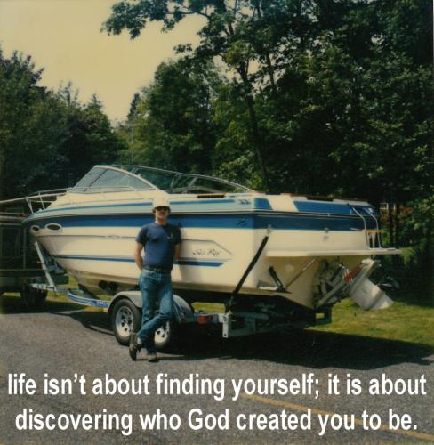 life isnt about finding yourself