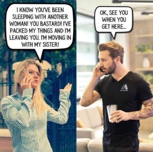 i know that you are seeing another woman