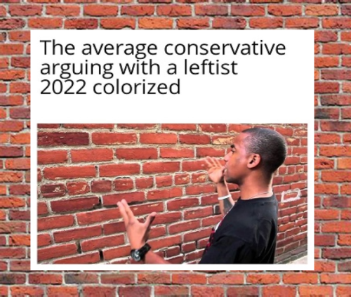 TALKING TO A LEFTIST