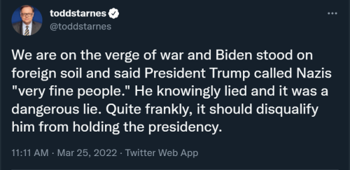 Biden Lied Trump 1