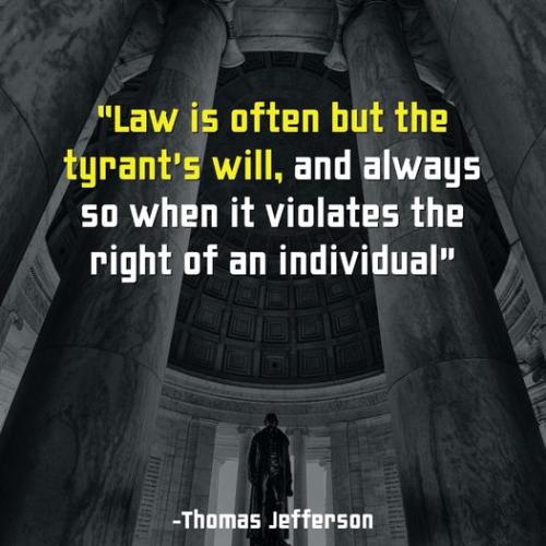 law tyrants will