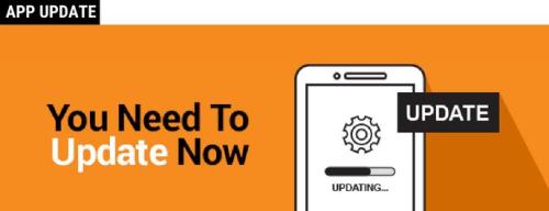 Please Update Your Android App
