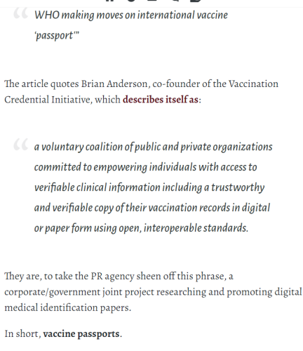 Vaccine Passport 1a