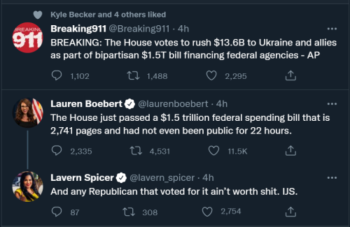 House Spending Bill 1