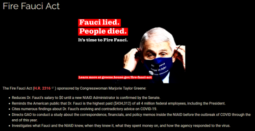 Fauci Fire G 1