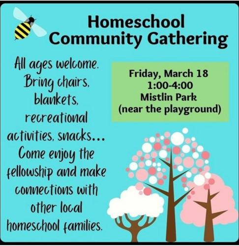 Ripon, California - March 18, 2022 - Homeschool Community Gathering