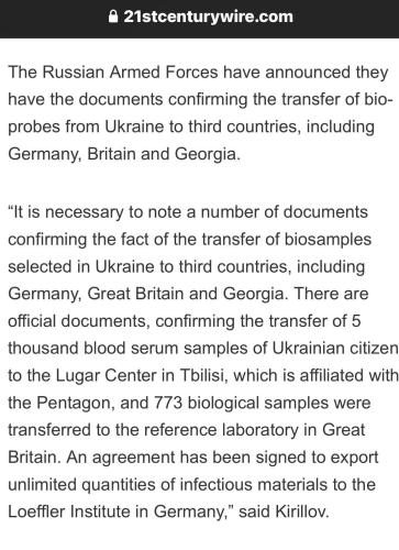 Ukraine Bio Labs 24