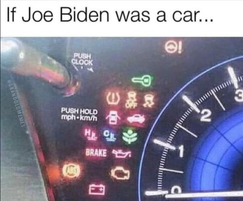 If Joe Biden was a Car 890 x 738