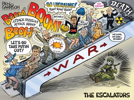 Ben Garrison War Escalators