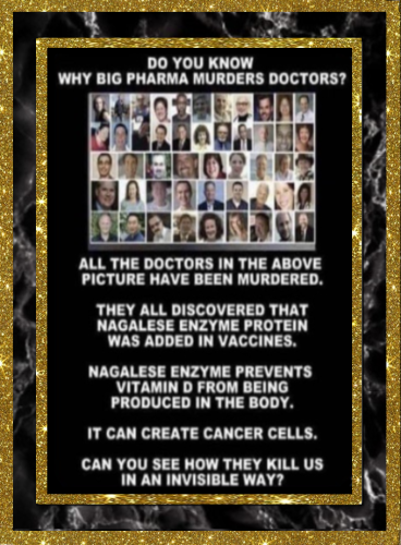 BIG PHARMA MURDERS DRS.