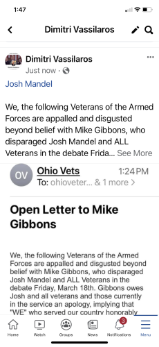 Josh Mandel is a fighter‼️