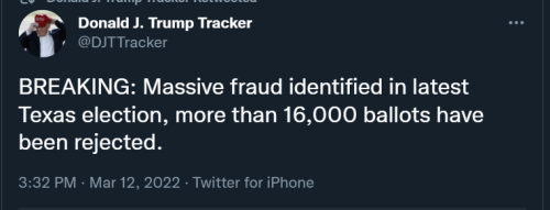 Election Fraud Texas 1