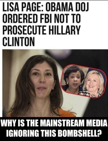 Lisa Page Obama DOJ Clinton