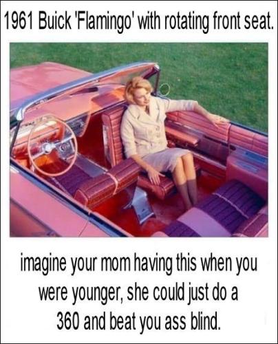 she could just do a 360 and beat you ass blind