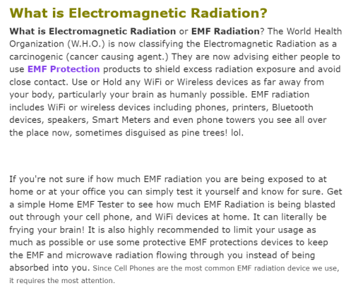 Radiation Electromagnetic 1