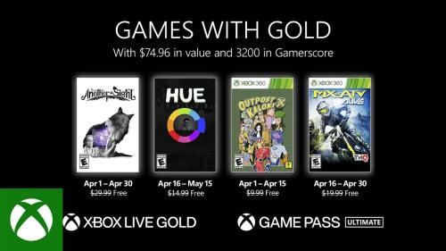 Games with Gold April 2022