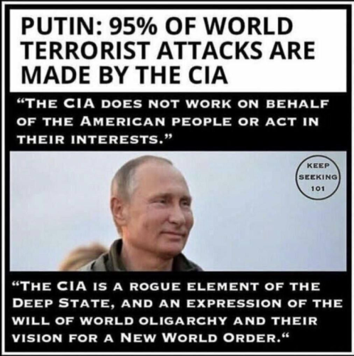 Putin on CIA