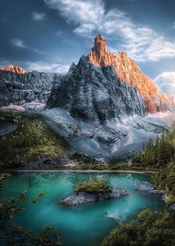 Remote Icelandic Mountains  in Summer