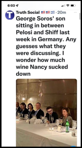 Pelosi Soros 1