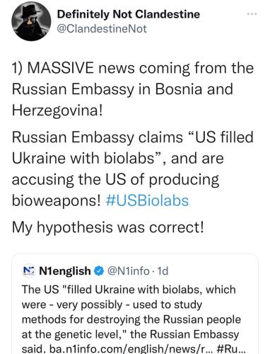 Ukraine US biolabs