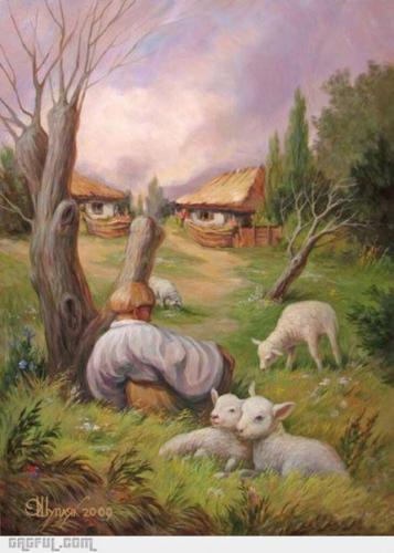 Nature man in plain sight