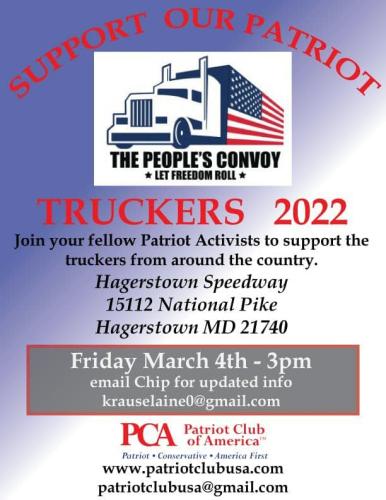 Hagerstown, Maryland - Mar 4, 2022 - Rally