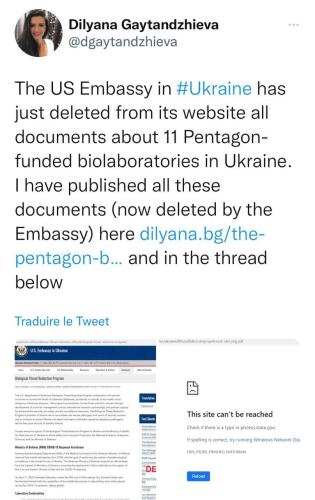 Ukraine Bio Lab Documents 1